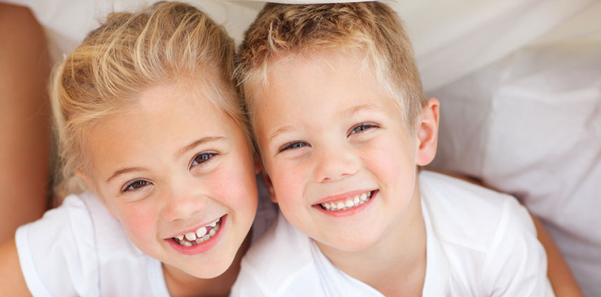kids with dental sealants